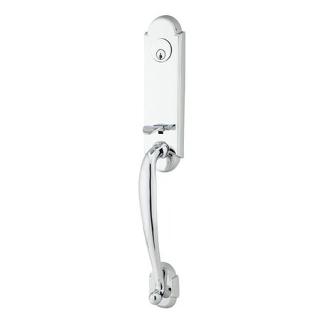 Emtek Bright Chrome Handleset 3043HECUS26LH 3043HECUS26LH